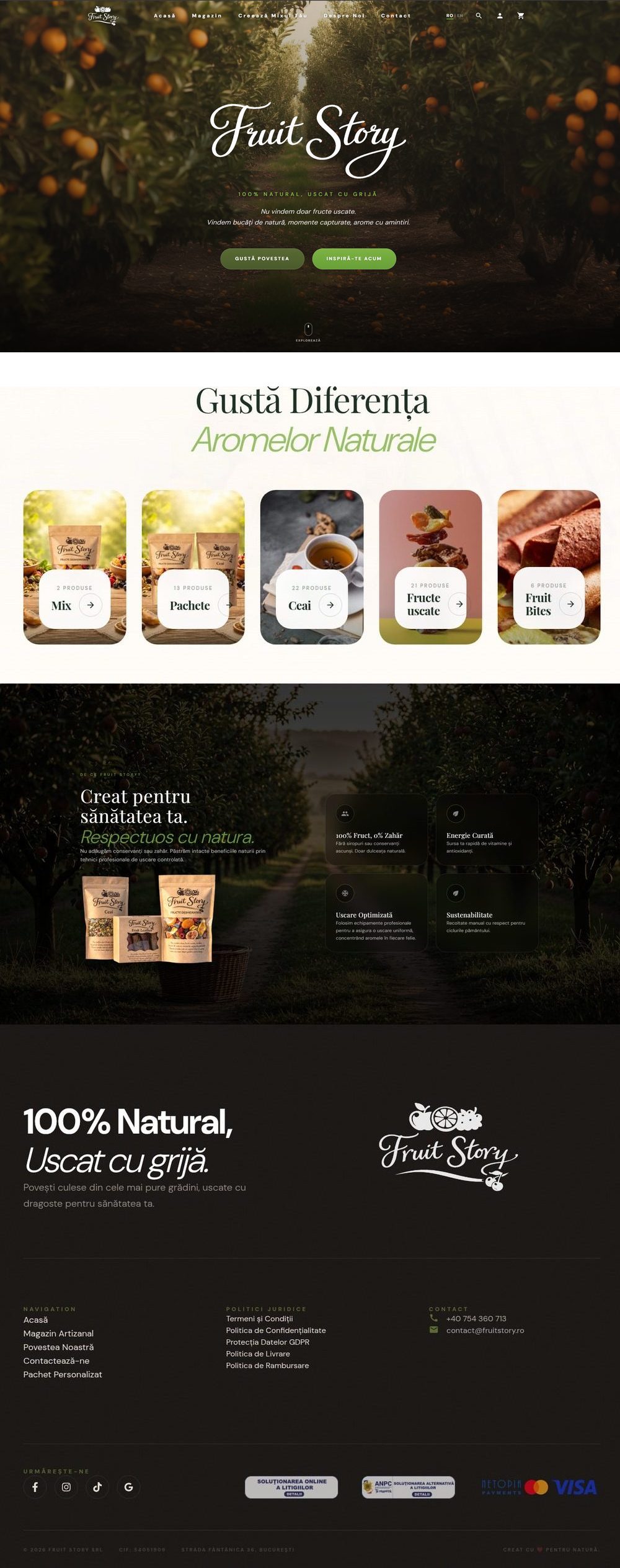 Fruit Story: magazin online fructe uscate premium